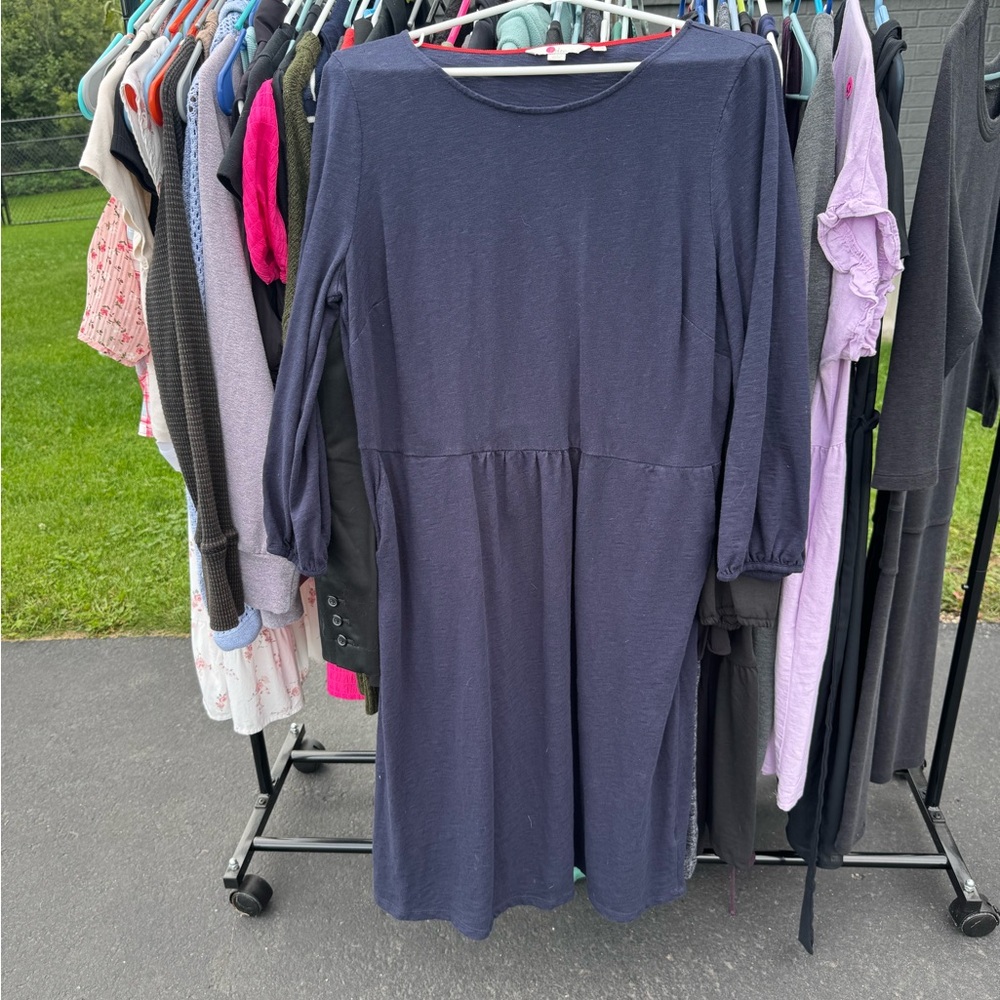 Boden Navy Blue Dress